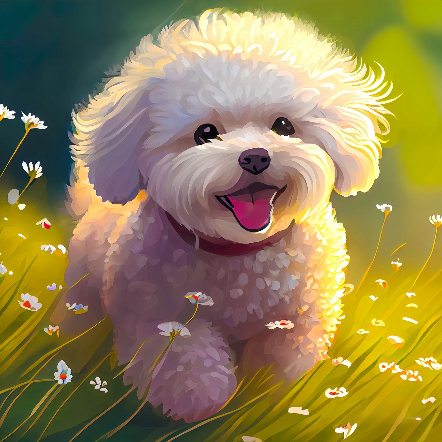 Maltese Dog | Diamond Painting