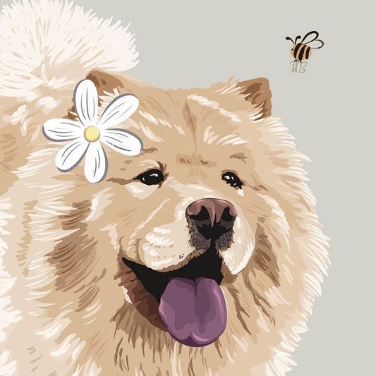 Dog Chow Chow | Diamond Painting