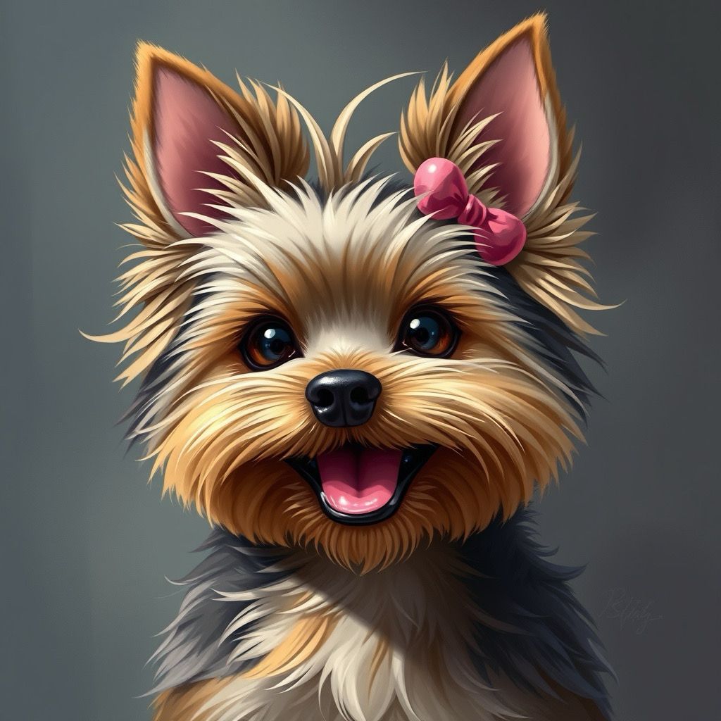 Dog Yorkie | Diamond Painting