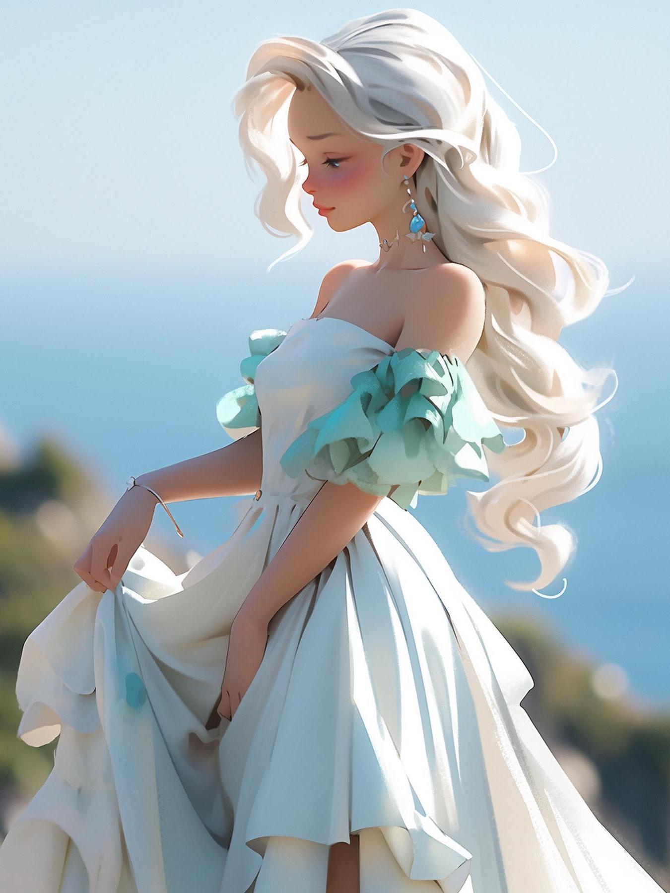 Beautiful Girl | Diamond Painting