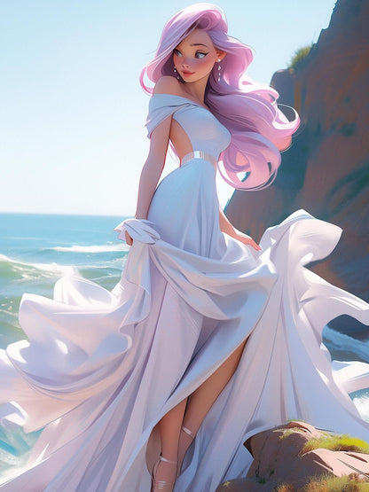 Beautiful Girl | Diamond Painting