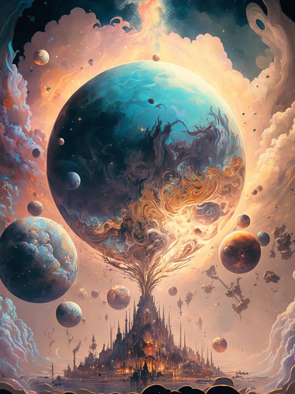 Night Scene | Diamond Painting