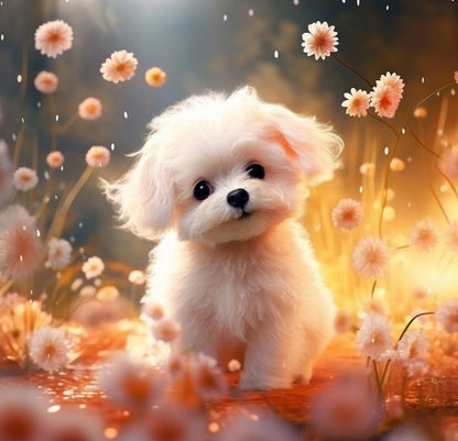 Maltese Dog | Diamond Painting