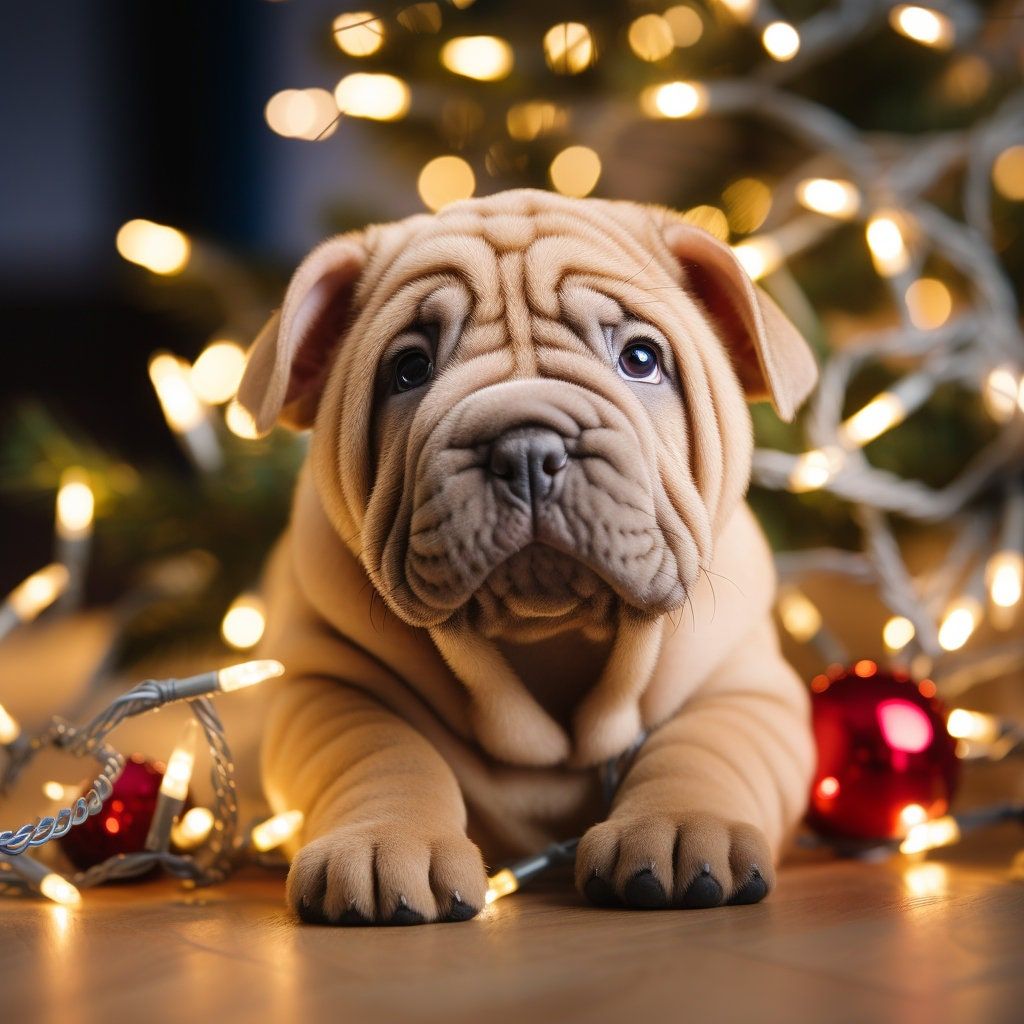 Shar Pei Dog | Diamond Painting