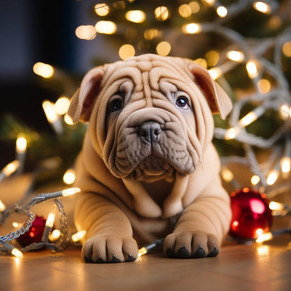 Shar Pei Dog | Diamond Painting