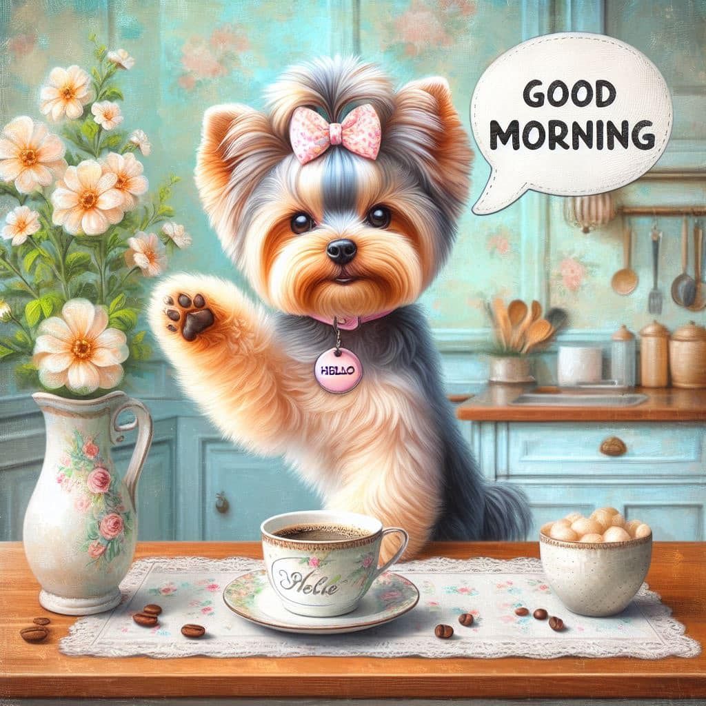 Dog Yorkie | Diamond Painting