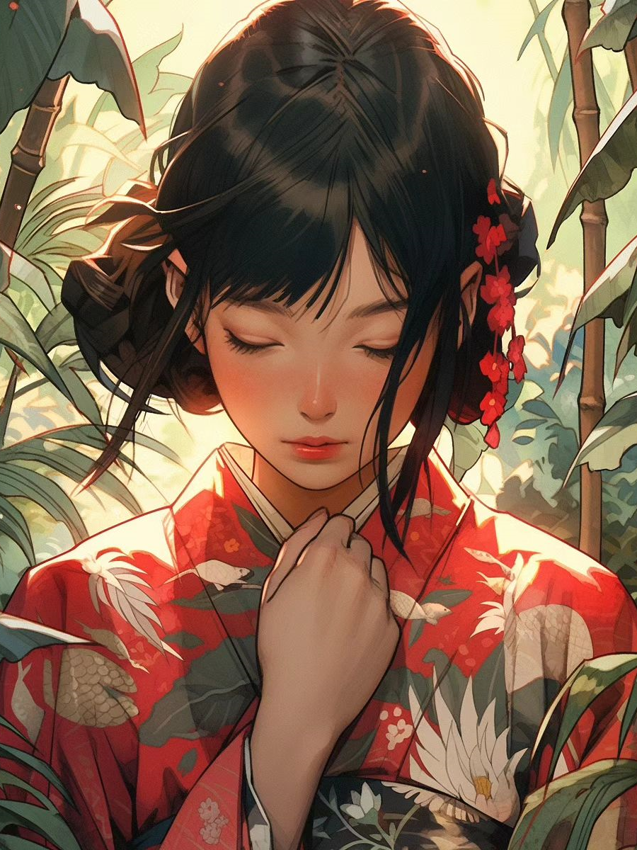 Beautiful Girl | Diamond Painting