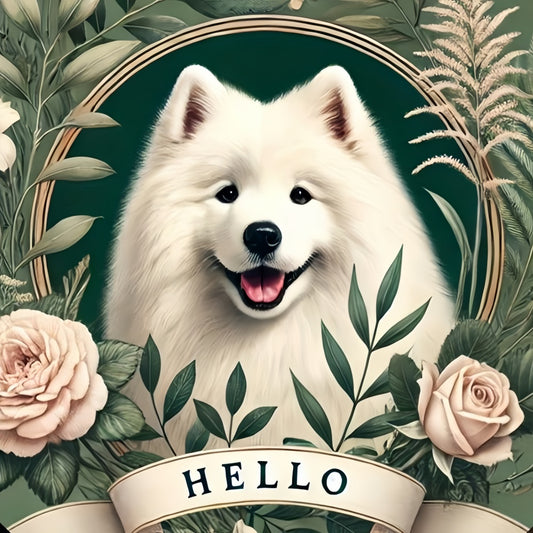 Samoyed Dog | Diamond Painting