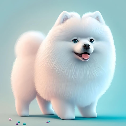 Pomeranian Dog | Diamond Painting