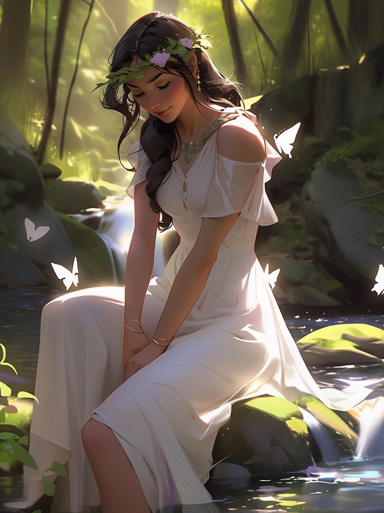 Beautiful Girl | Diamond Painting