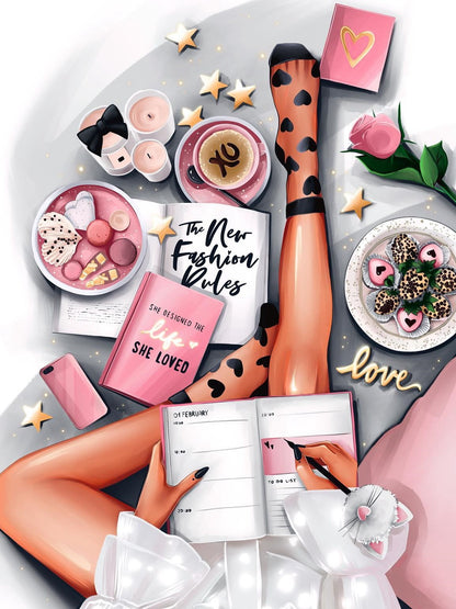 Girl Life Style | Diamond Painting