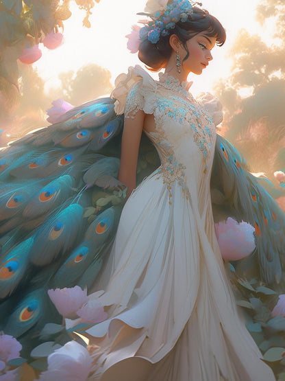 Beautiful Girl | Diamond Painting