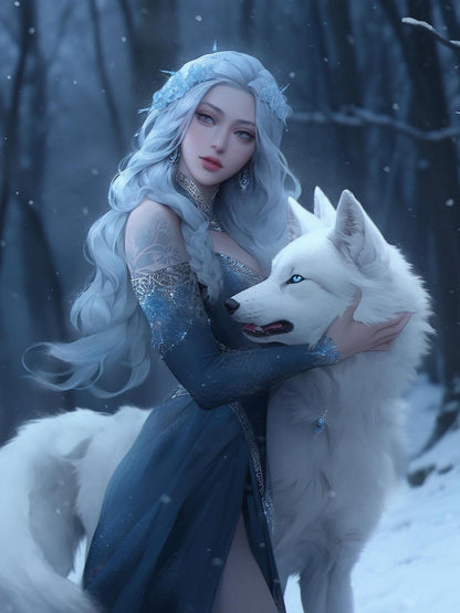 Beautiful Girl | Diamond Painting