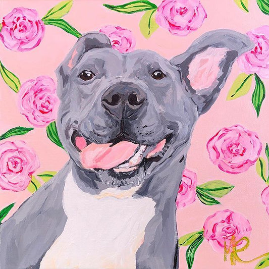 Dog Staffordshire Bull Terrier | Diamond Painting