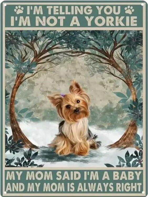 Dog Yorkie | Diamond Painting