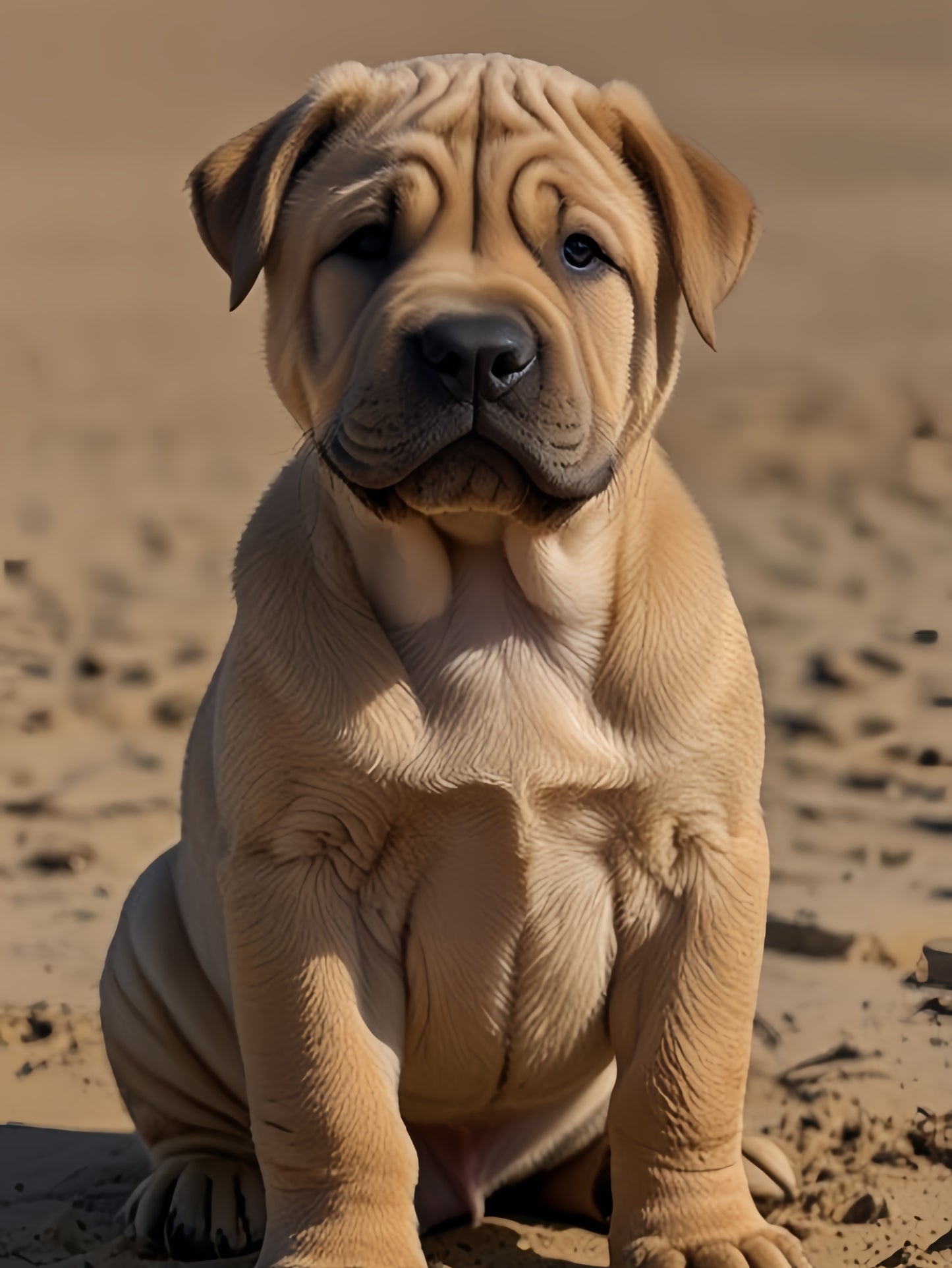 Shar Pei Dog | Diamond Painting