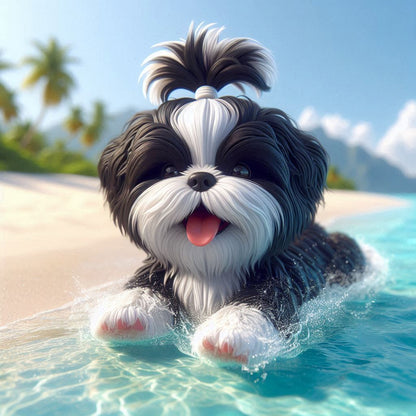 Maltese Dog | Diamond Painting