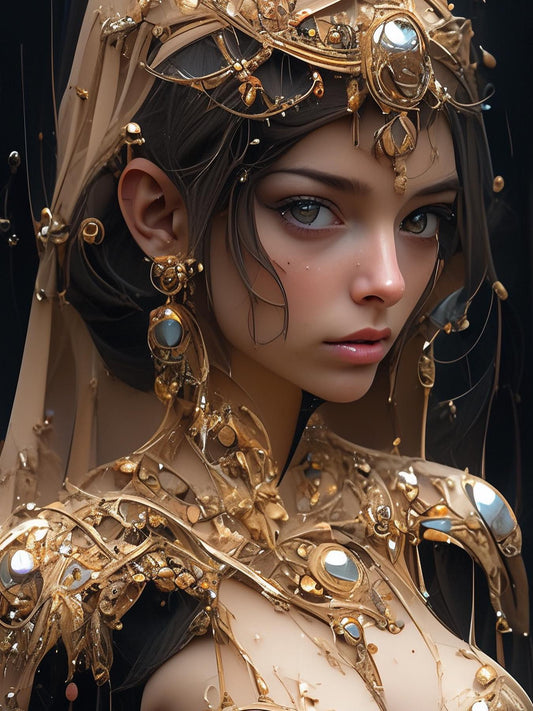 Beautiful Girl | Diamond Painting