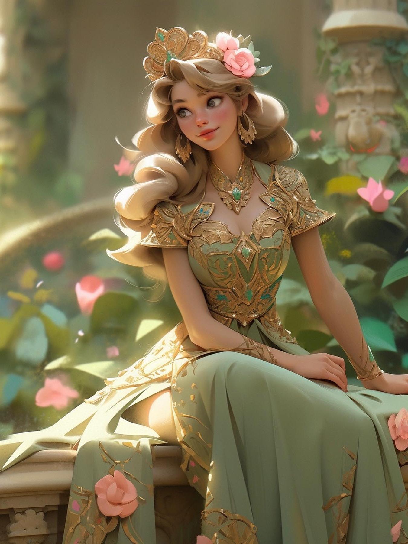 Beautiful Girl | Diamond Painting