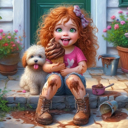 Little Girl | Diamond Painting
