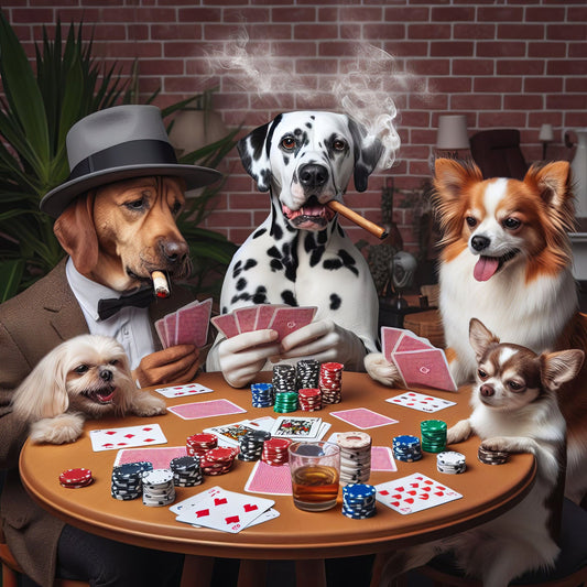 Playing Poker Dog | Diamond Painting