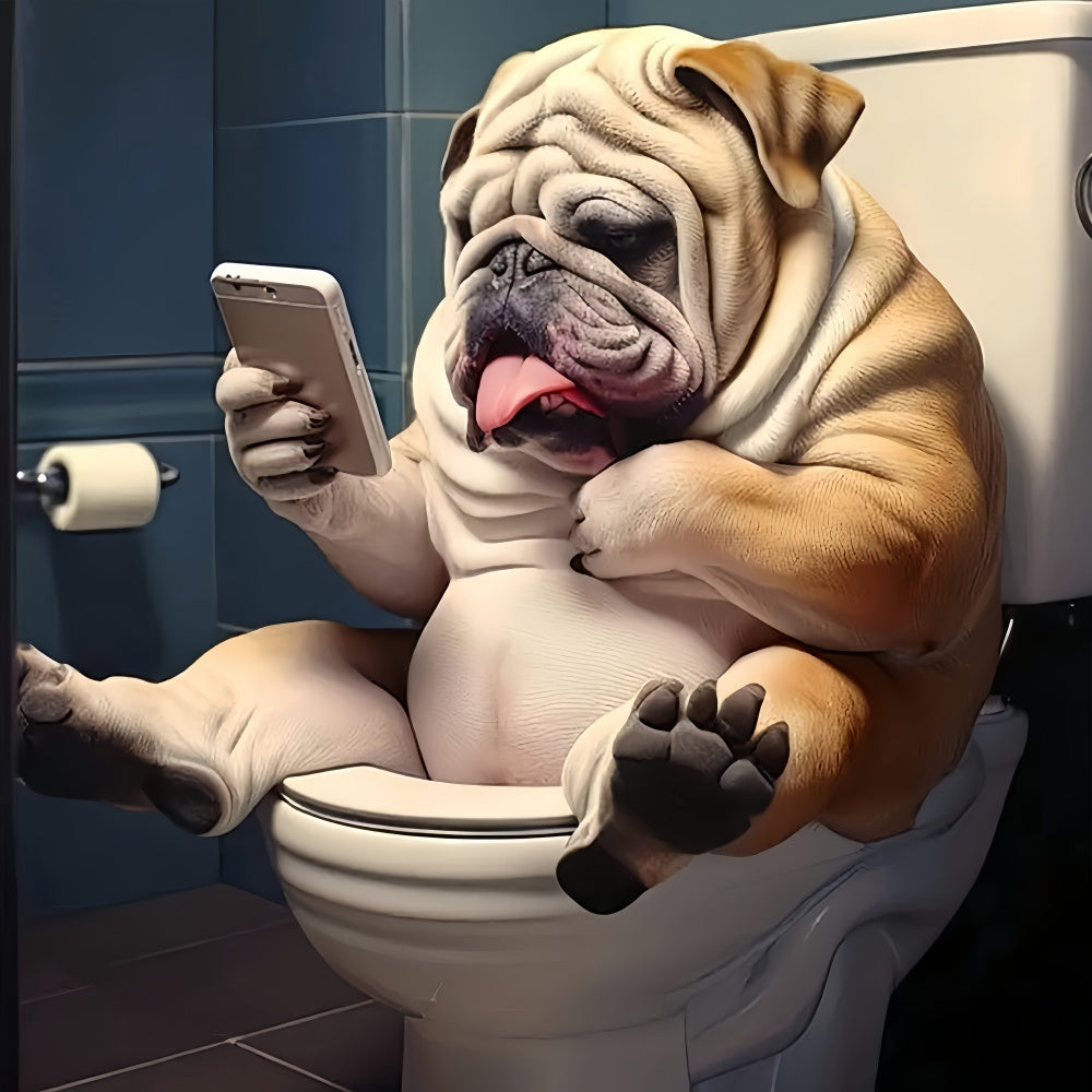 Shar Pei Dog | Diamond Painting