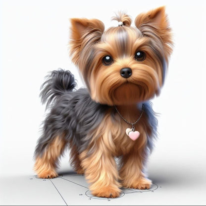 Dog Yorkie | Diamond Painting