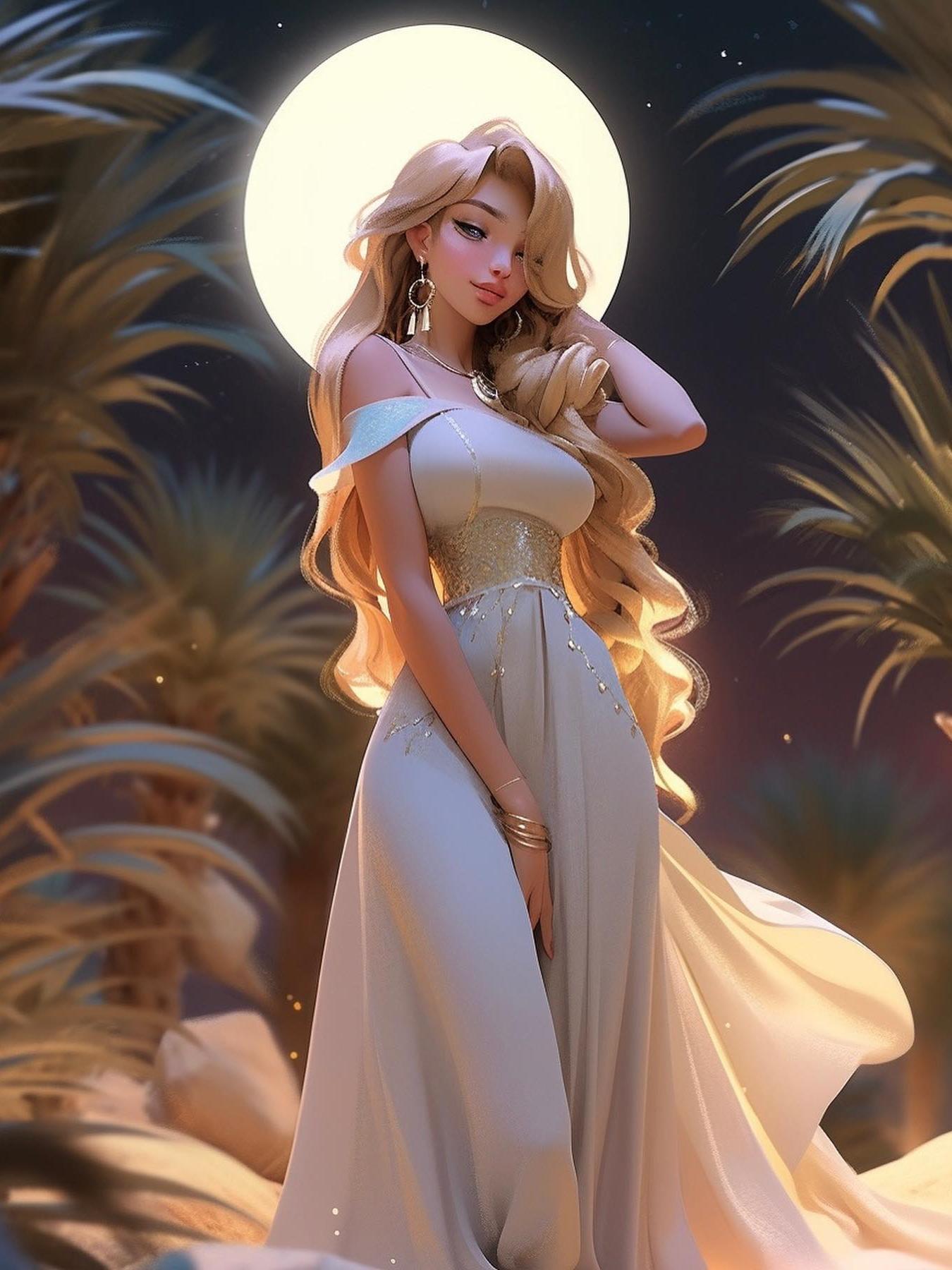 Beautiful Girl | Diamond Painting
