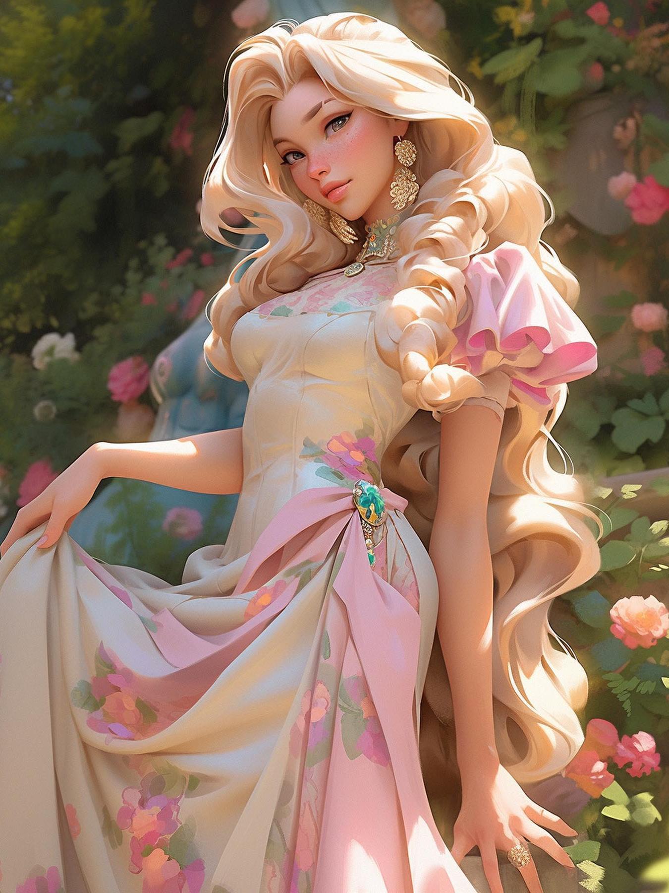 Beautiful Girl | Diamond Painting