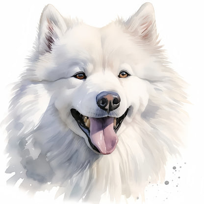 Samoyed Dog | Diamond Painting