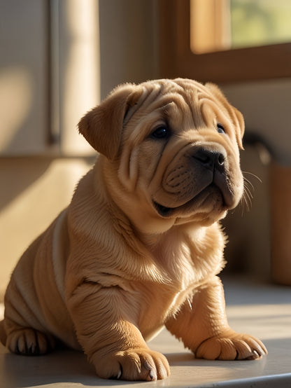Shar Pei Dog | Diamond Painting