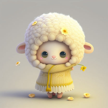 Sheep | Diamond Painting