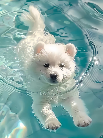 Samoyed Dog | Diamond Painting