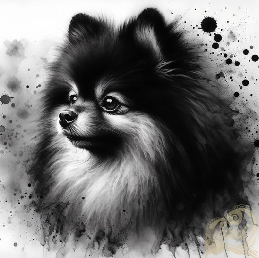 Pomeranian Dog | Diamond Painting