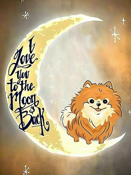 Pomeranian Dog | Diamond Painting