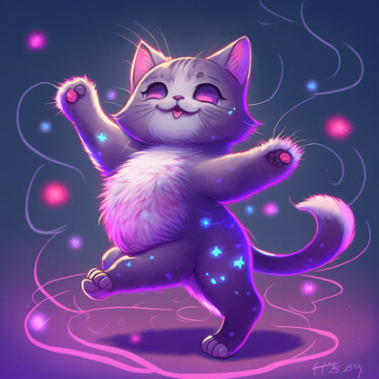 Cat | Diamond Painting