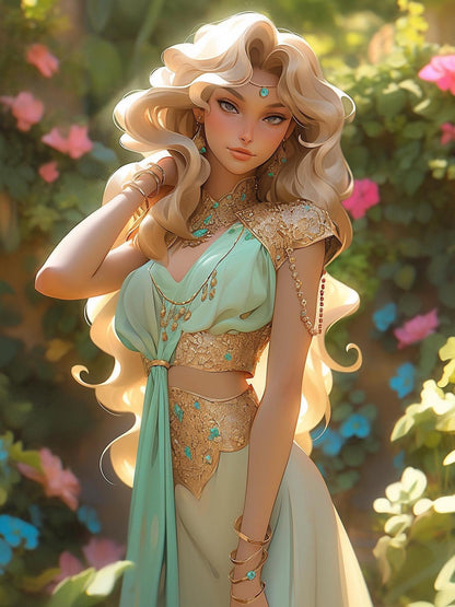 Beautiful Girl | Diamond Painting