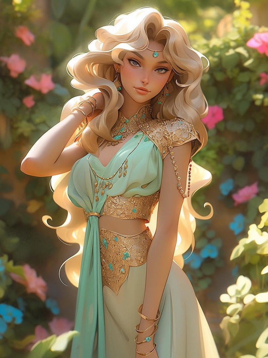 Beautiful Girl | Diamond Painting