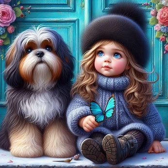 Little Girl | Diamond Painting