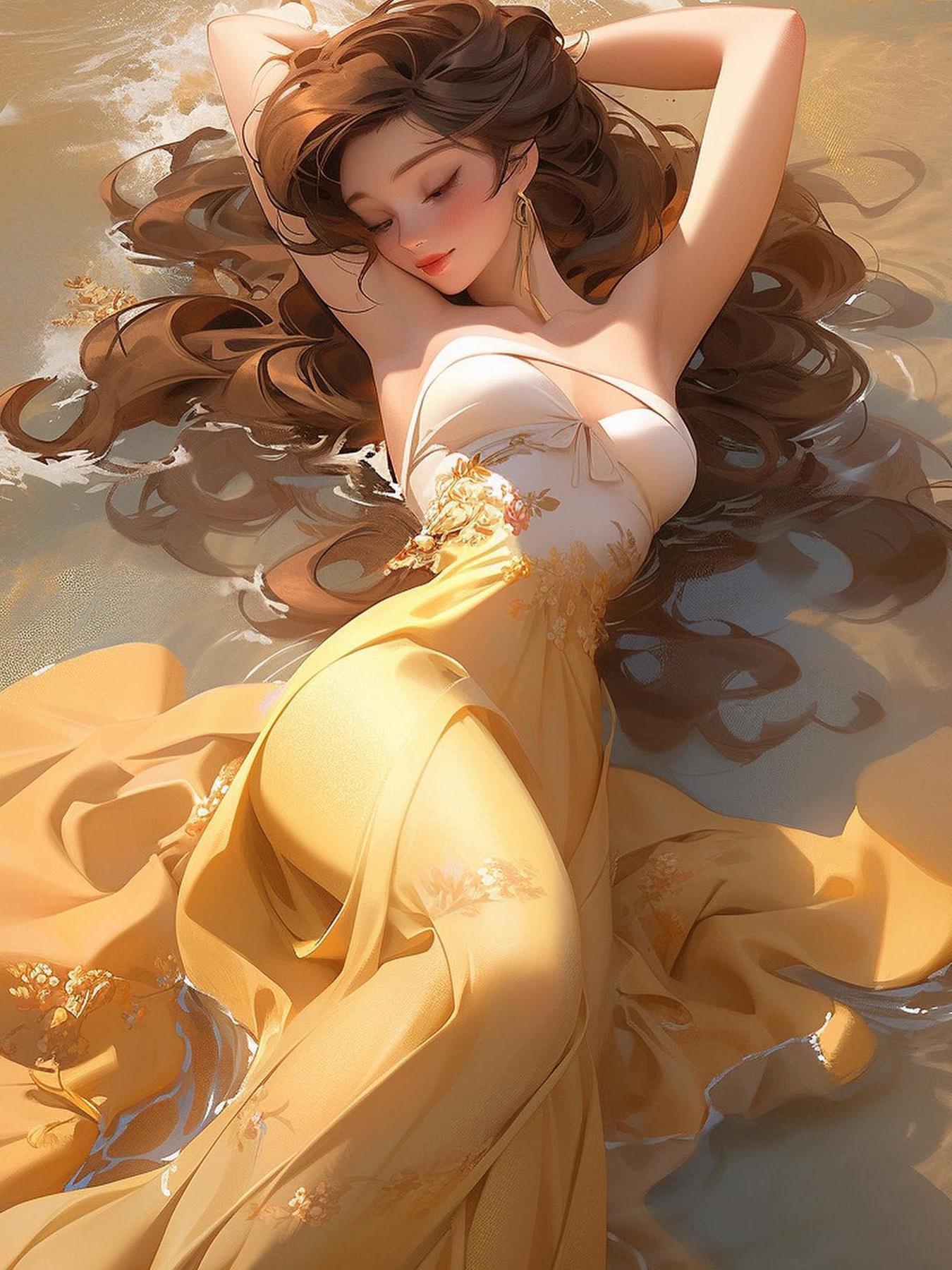 Beautiful Girl | Diamond Painting