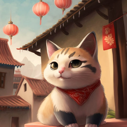 Cat | Diamond Painting