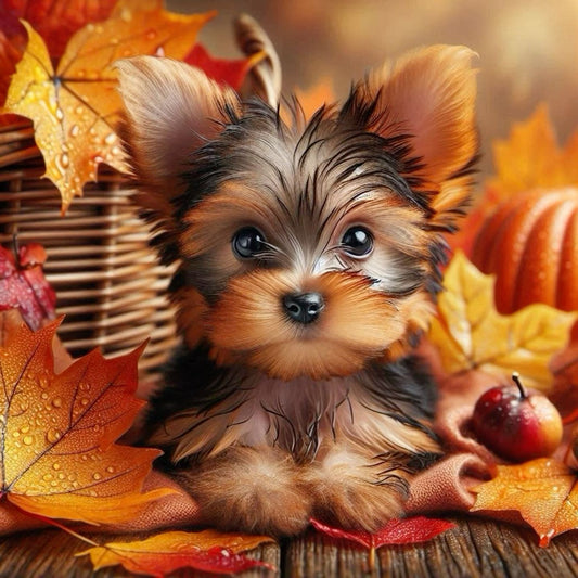 Dog Yorkie | Diamond Painting