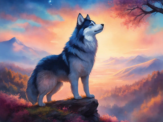 Husky Dog | Diamond Painting