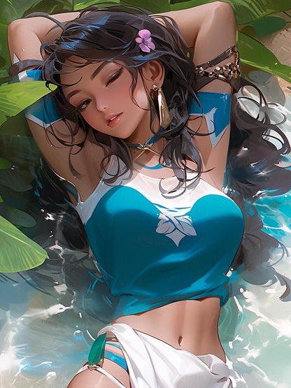 Beautiful Girl | Diamond Painting