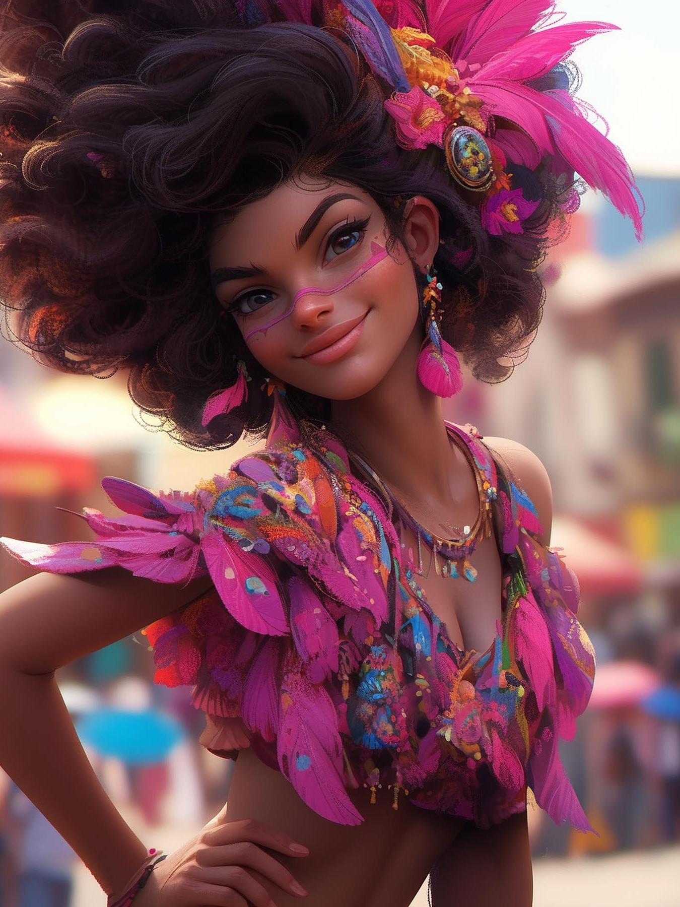 Beautiful Girl | Diamond Painting
