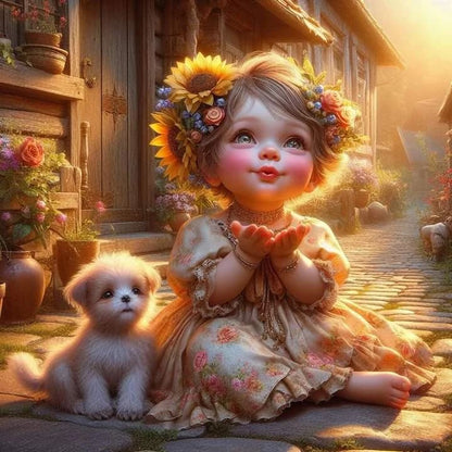 Little Girl | Diamond Painting