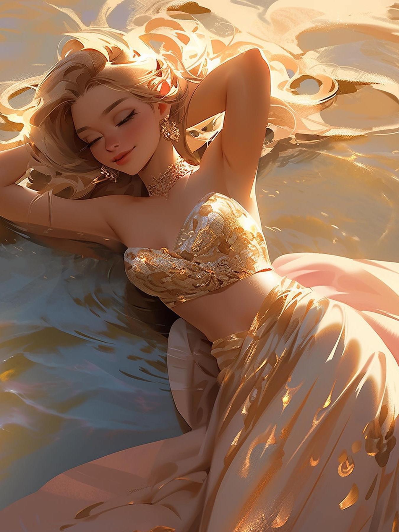 Beautiful Girl | Diamond Painting