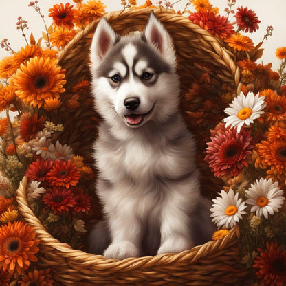 Husky Dog | Diamond Painting