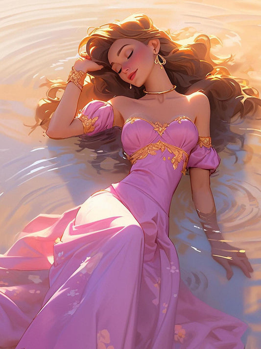 Beautiful Girl | Diamond Painting