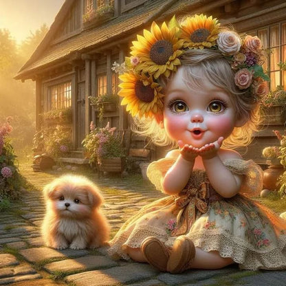 Little Girl | Diamond Painting